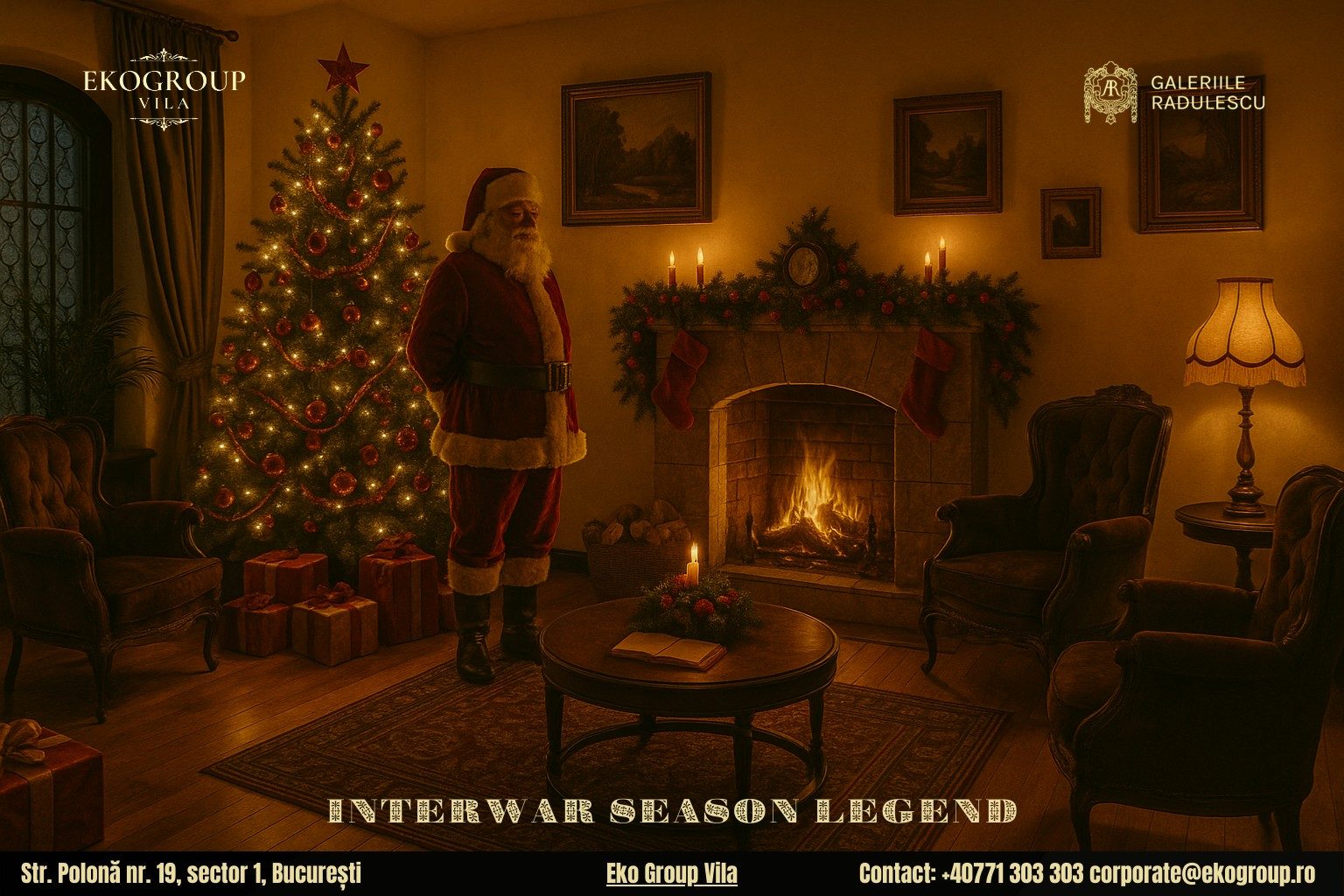 Legenda lui Moș Crăciun și farmecul serbărilor la Eko Group Vila: o evadare în Crăciunul anilor ’30 5 Legenda lui Moș Crăciun și farmecul serbărilor la Eko Group Vila: o evadare în Crăciunul anilor ’30