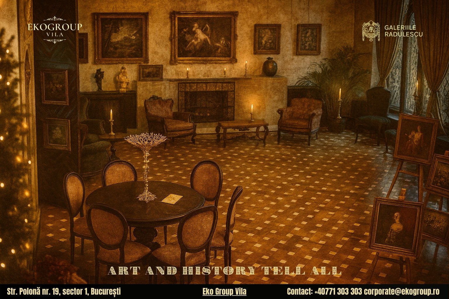 Povestea Crăciunului în anii ’30: o incursiune artistică și istorică la Eko Group Vila 4 Povestea Crăciunului în anii ’30: o incursiune artistică și istorică la Eko Group Vila